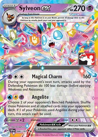 Surging Sparks Sylveon Ex [Prize-Pack] Pokémon card